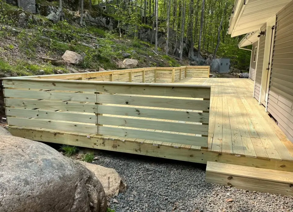 Deck built by JR General Constructions