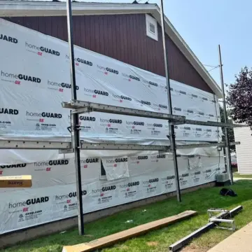 Siding project photo by JR General Constructions LLC