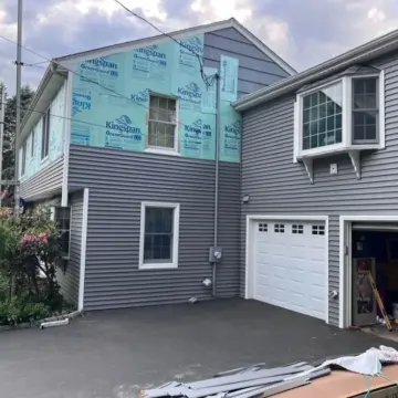 Siding project photo by JR General Constructions LLC