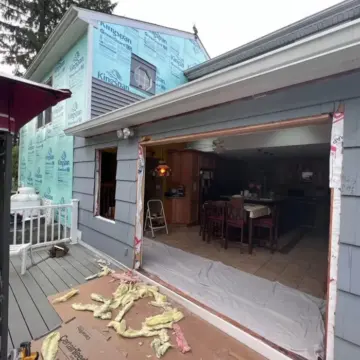 Siding project photo by JR General Constructions LLC